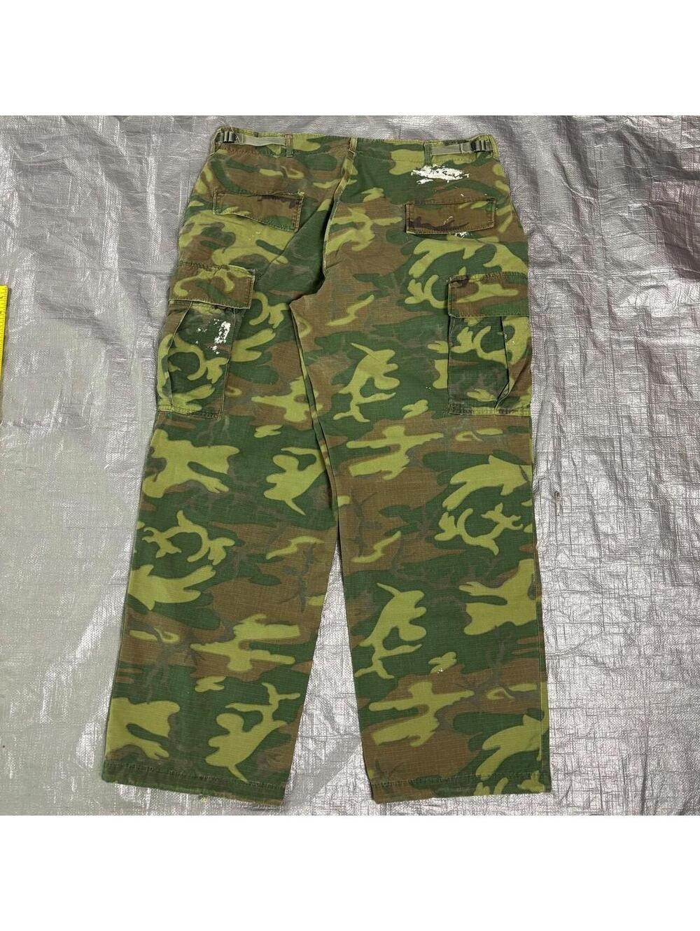 1968 USA Military Jungle Camo Trousers